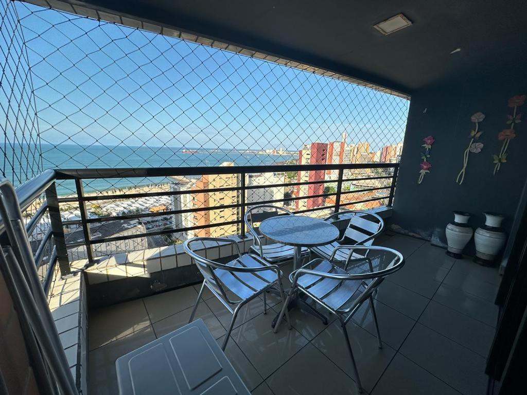Apartamento Em Andar Alto Com Vista Mar Meireles Fortaleza  Kültér fotó