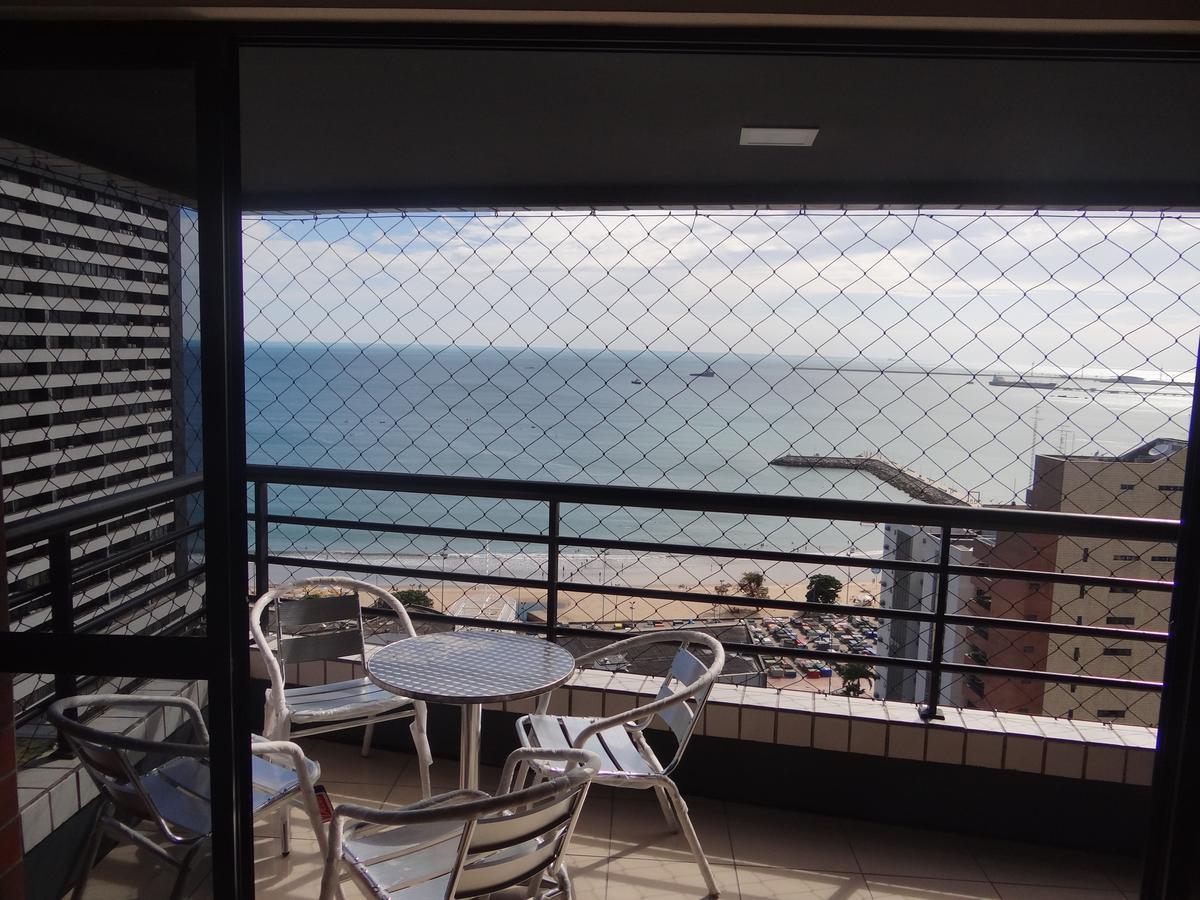 Apartamento Em Andar Alto Com Vista Mar Meireles Fortaleza  Kültér fotó