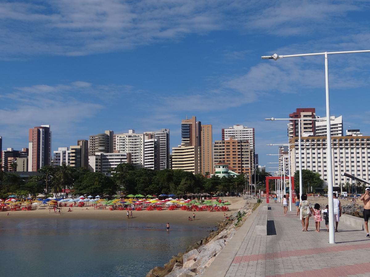 Apartamento Em Andar Alto Com Vista Mar Meireles Fortaleza  Kültér fotó