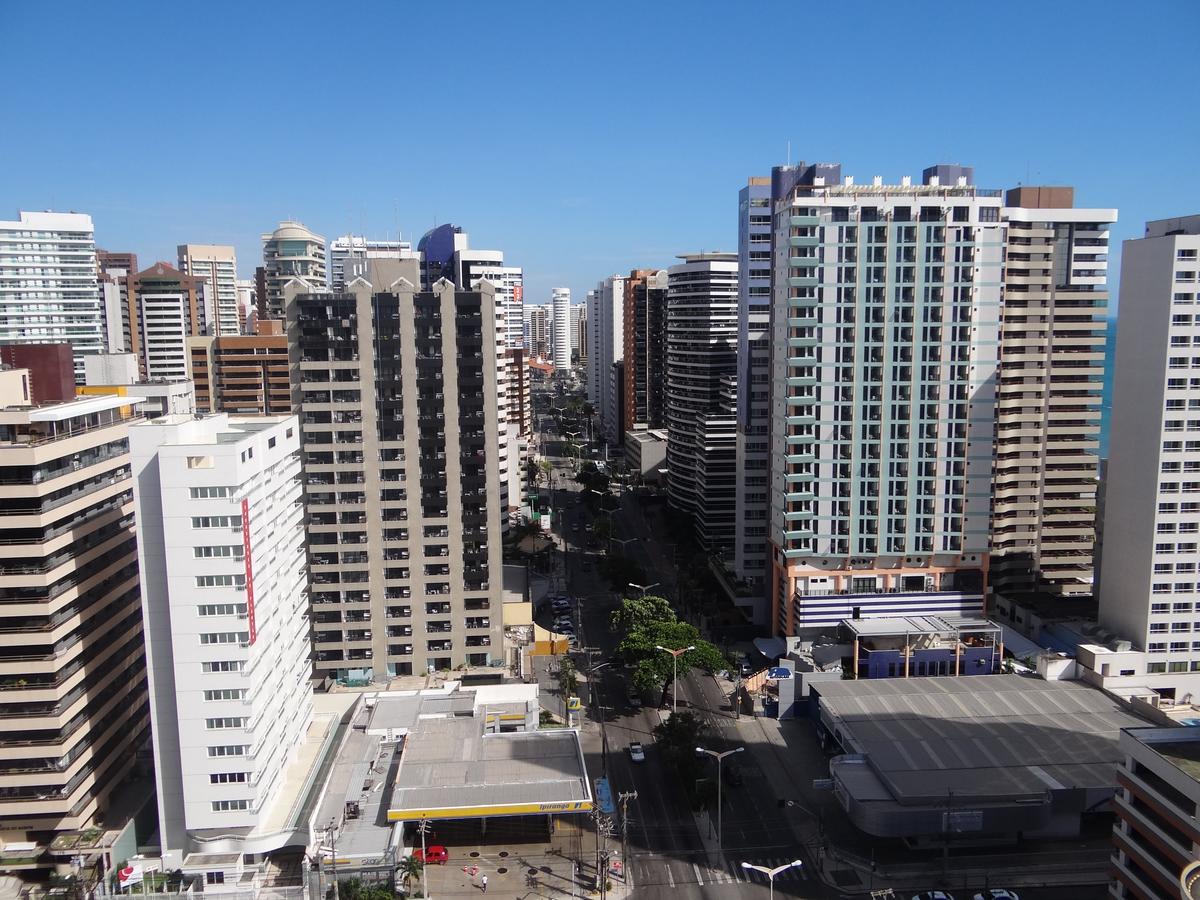 Apartamento Em Andar Alto Com Vista Mar Meireles Fortaleza  Kültér fotó